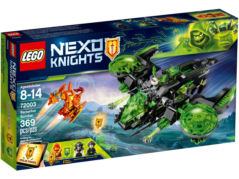 LEGO Nexo Knights - Běsnící bombardér