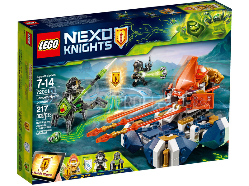 LEGO Nexo Knights - Lanceův vznášející se turnajový vůz