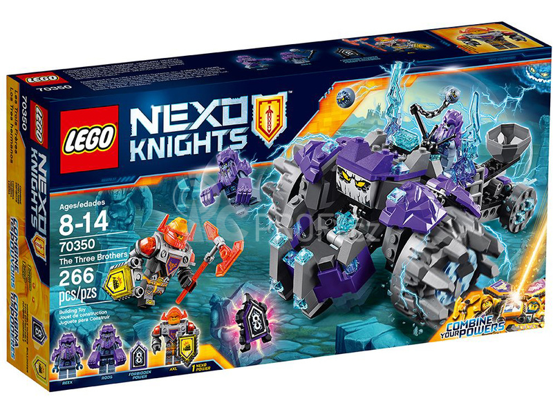 LEGO Nexo Knights - Tři bratři