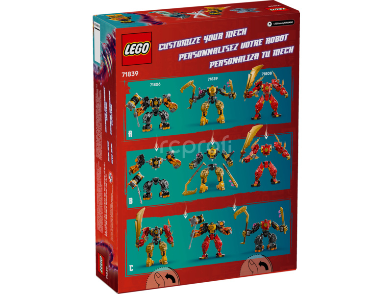 LEGO Ninjago - Arin a bojový robot Spinjitzu