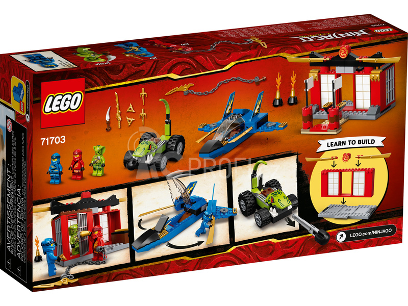 LEGO Ninjago - Bitva s bouřkovým štítem