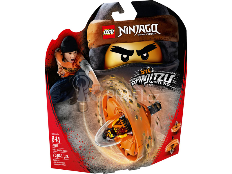 LEGO Ninjago - Cole - Mistr Spinjitzu