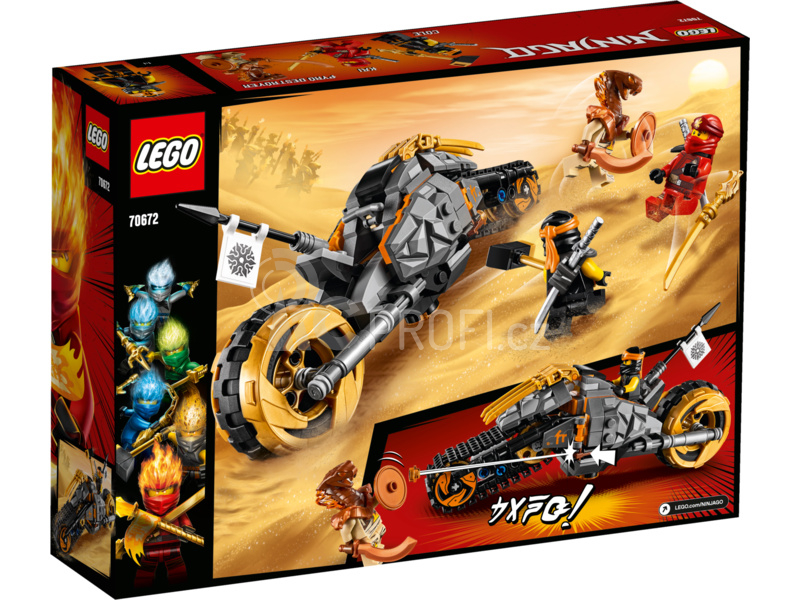 LEGO Ninjago - Coleova terénní motorka