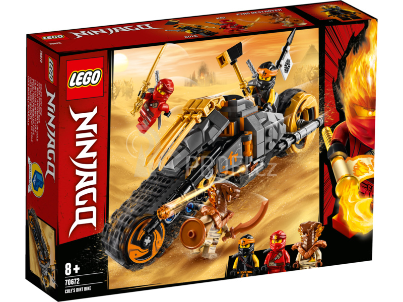 LEGO Ninjago - Coleova terénní motorka