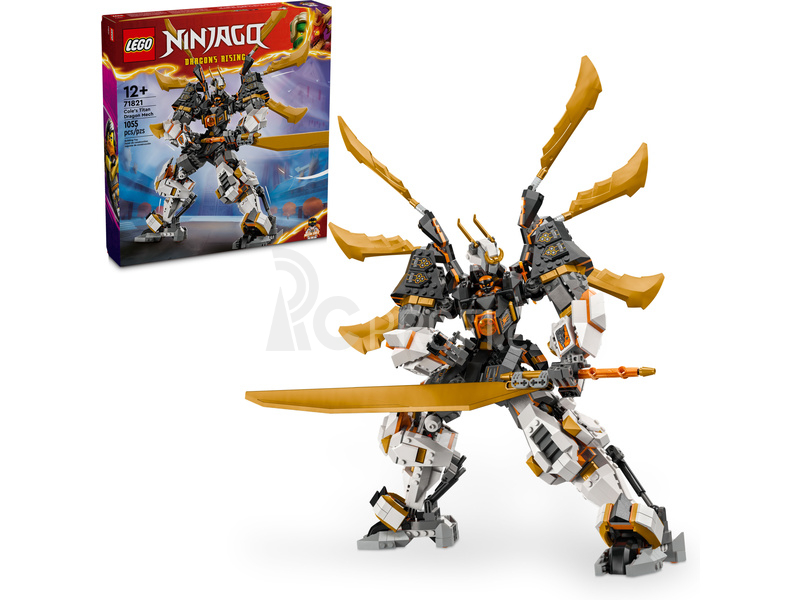 LEGO NINJAGO - Coleův titanový dračí oblek