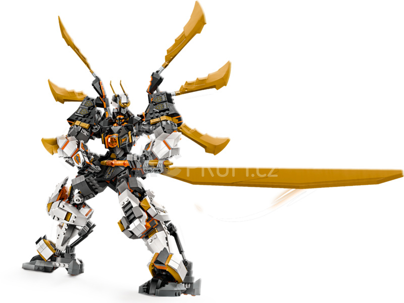 LEGO NINJAGO - Coleův titanový dračí oblek