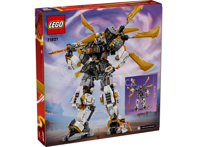 LEGO NINJAGO - Coleův titanový dračí oblek
