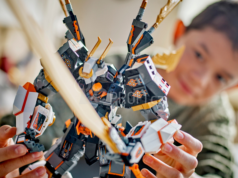 LEGO NINJAGO - Coleův titanový dračí oblek