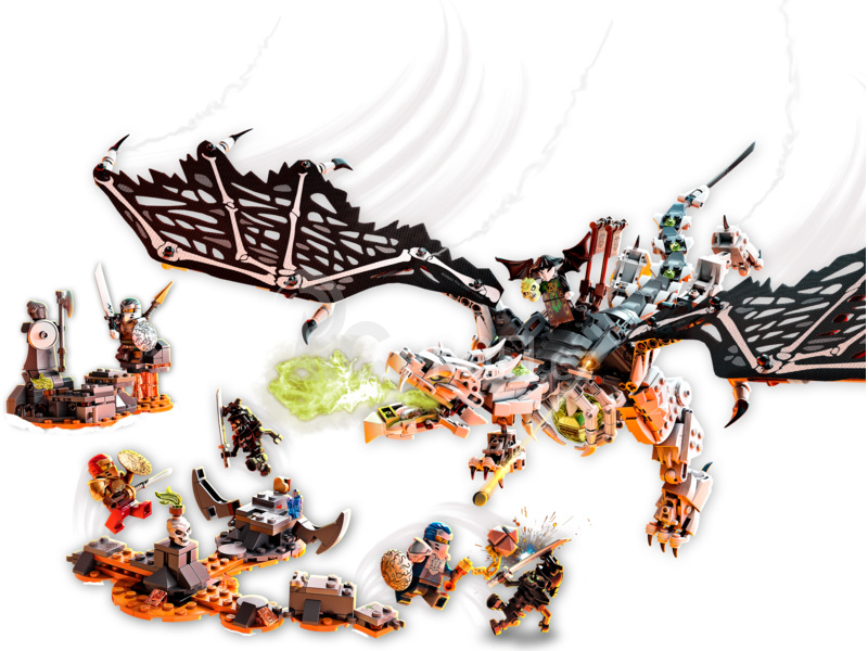 LEGO Ninjago - Drak Čaroděje lebek