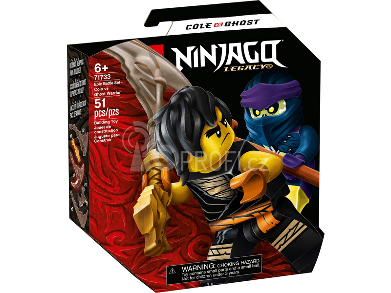 LEGO Ninjago - Epický souboj Cole vs. přízračný válečník