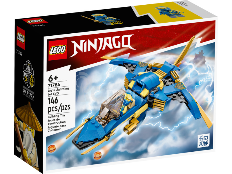 LEGO Ninjago - Jayova blesková stíhačka EVO