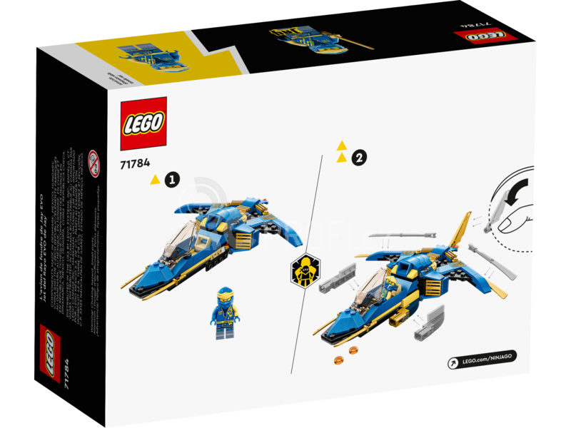 LEGO Ninjago - Jayova blesková stíhačka EVO