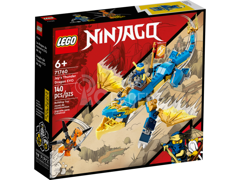 LEGO Ninjago - Jayův bouřlivý drak EVO