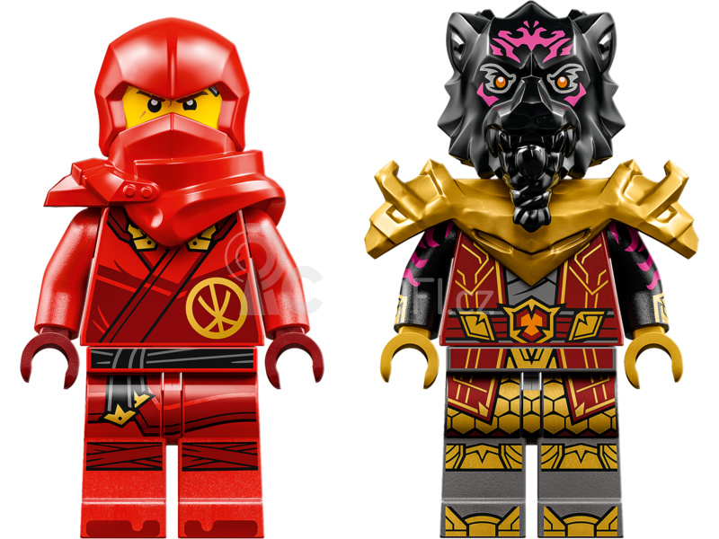 LEGO Ninjago - Kai a Ras v duelu auta s motorkou