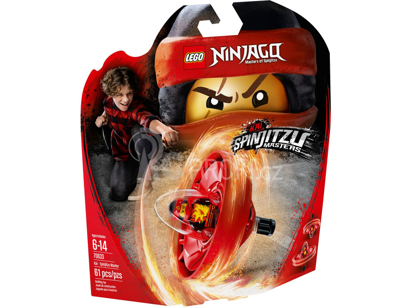 LEGO Ninjago - Kai - Mistr Spinjitzu