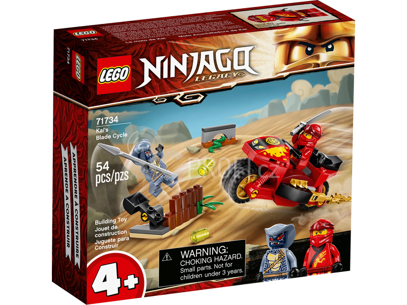 LEGO Ninjago - Kaiova motorka s čepelemi