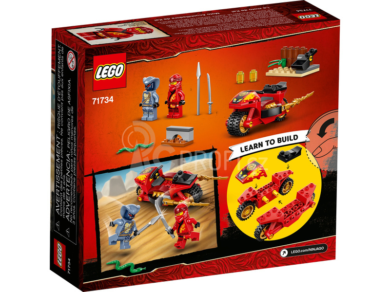 LEGO Ninjago - Kaiova motorka s čepelemi