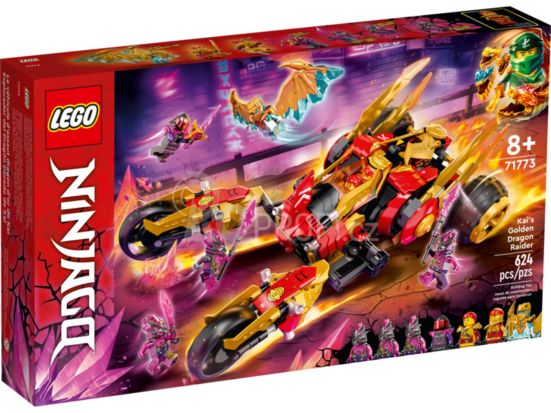LEGO Ninjago - Kaiova zlatá dračí čtyřkolka