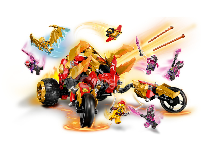 LEGO Ninjago - Kaiova zlatá dračí čtyřkolka