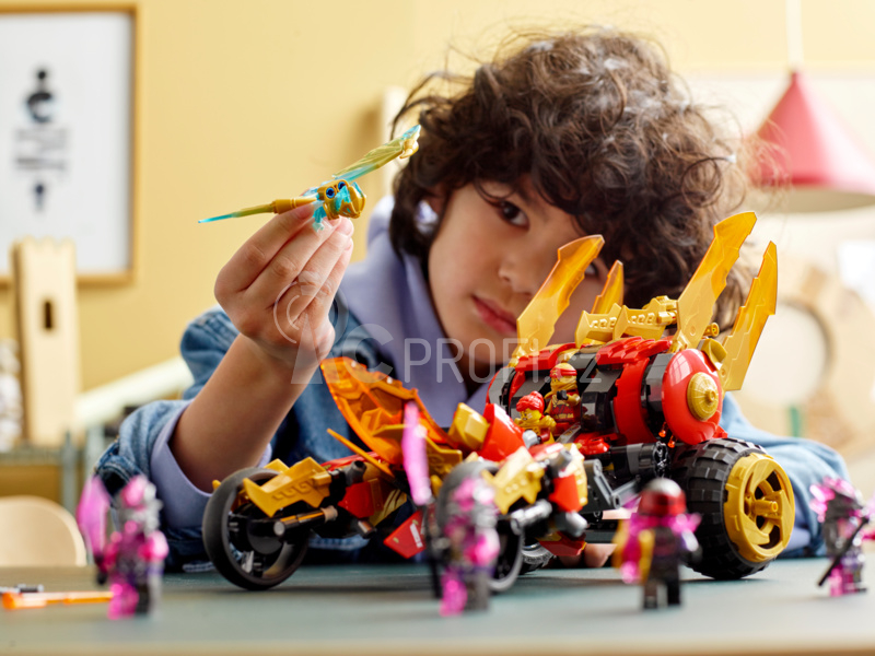 LEGO Ninjago - Kaiova zlatá dračí čtyřkolka