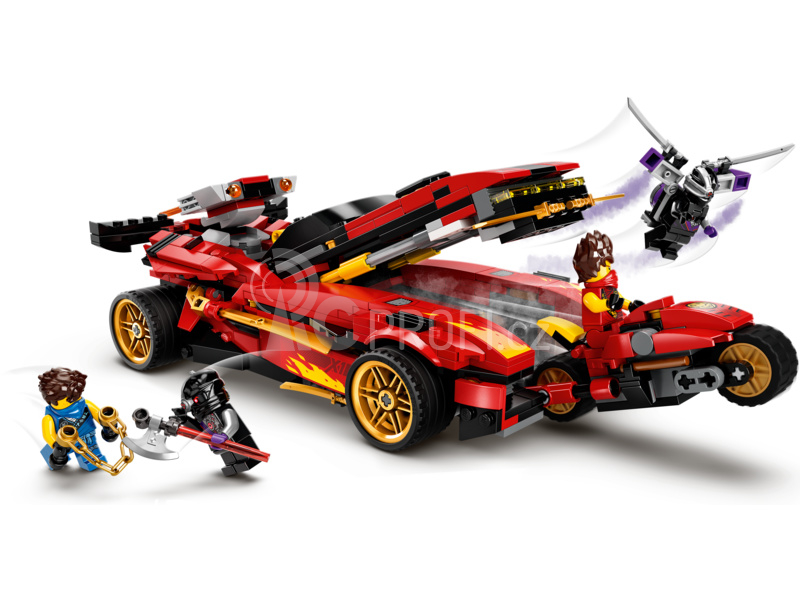 LEGO Ninjago - Kaiův červený bourák