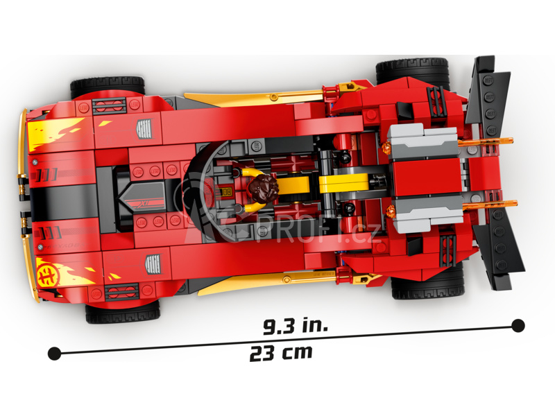 LEGO Ninjago - Kaiův červený bourák