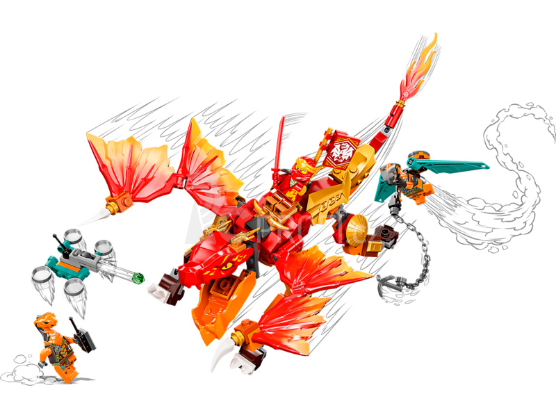 LEGO Ninjago - Kaiův ohnivý drak EVO