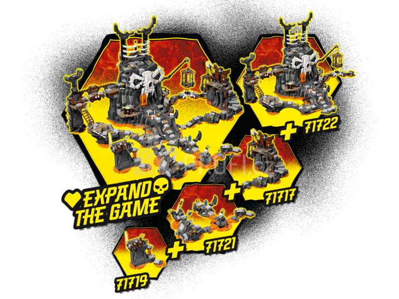 LEGO Ninjago - Kobky Čaroděje lebek