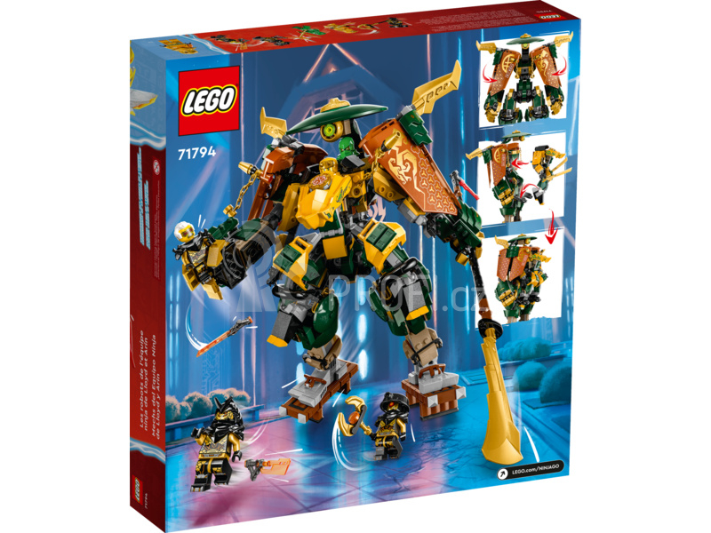 LEGO Ninjago - Lloyd, Arin a jejich tým nindža robotů