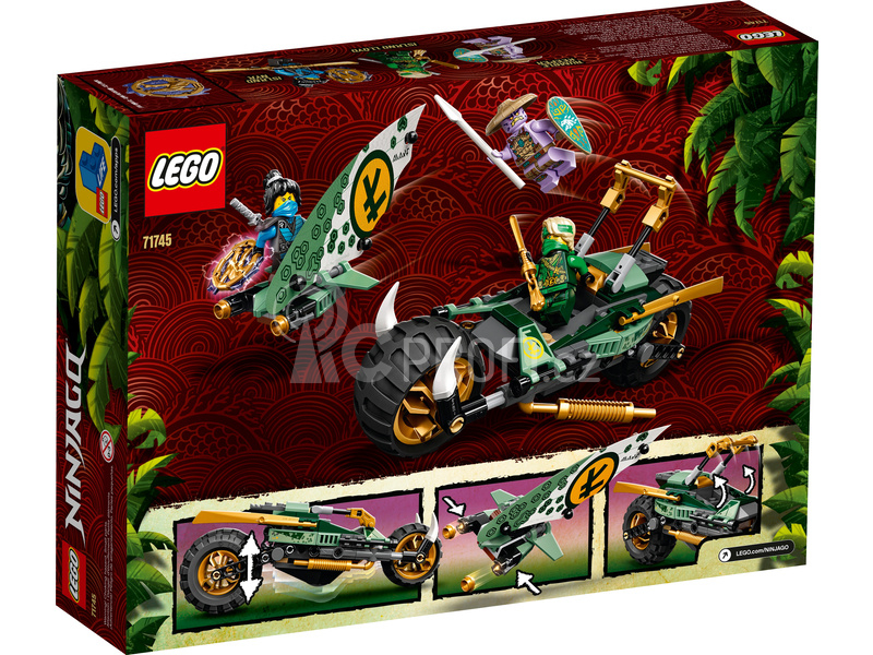 LEGO Ninjago - Lloydova motorka do džungle