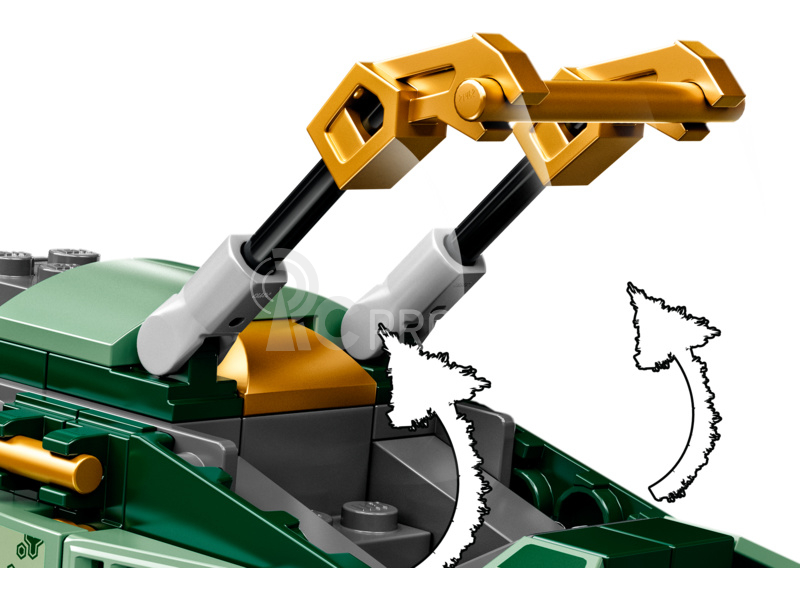 LEGO Ninjago - Lloydova motorka do džungle