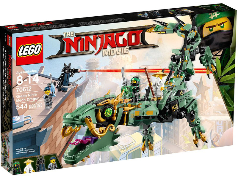 LEGO Ninjago - Robotický drak Zeleného nindži