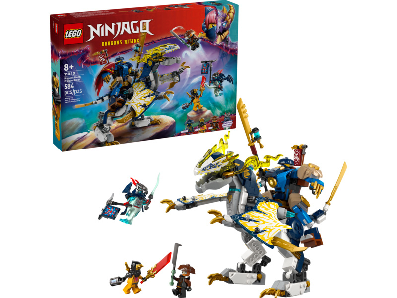 LEGO Ninjago - Rogue a robotický dračí jezdec