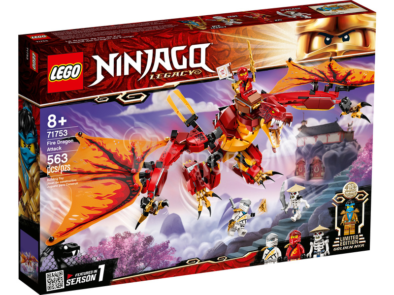 LEGO Ninjago - Útok ohnivého draka