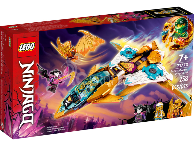 LEGO Ninjago - Zaneova zlatá dračí stíhačka