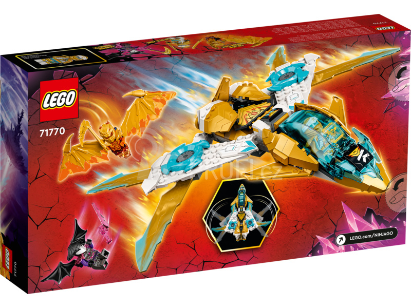 LEGO Ninjago - Zaneova zlatá dračí stíhačka