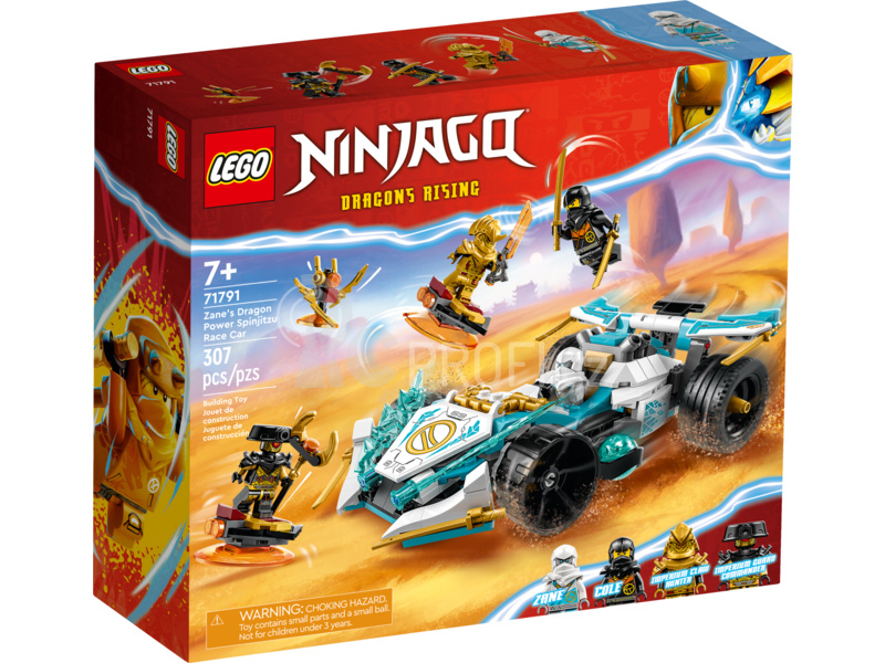 LEGO Ninjago - Zaneovo dračí Spinjitzu závodní auto