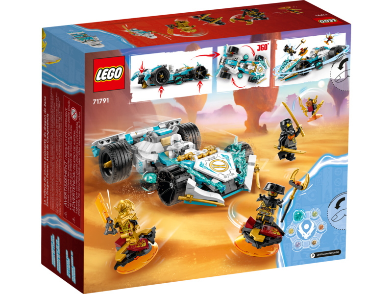 LEGO Ninjago - Zaneovo dračí Spinjitzu závodní auto