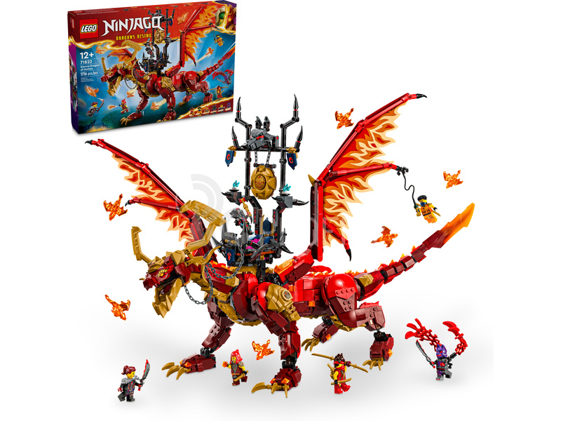 LEGO NINJAGO - Zdrojový drak pohybu
