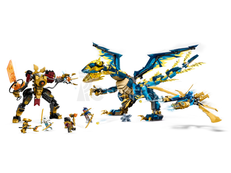 LEGO Ninjago - Živelný drak proti robotovi císařovn