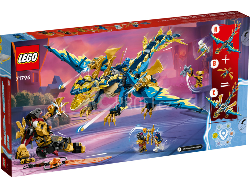 LEGO Ninjago - Živelný drak proti robotovi císařovn