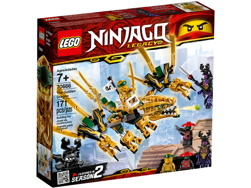 LEGO Ninjago - Zlatý drak