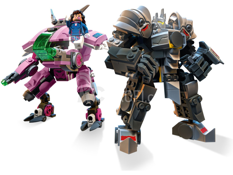 LEGO Overwatch - D.Va a Reinhardt