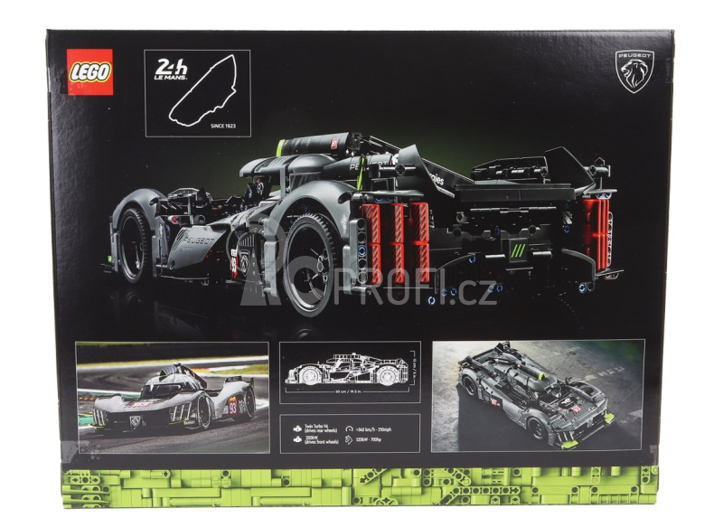 Lego Peugeot 9x8 X6h 2.6l Turbo V6 Team Peugeot Totalenergies N 93