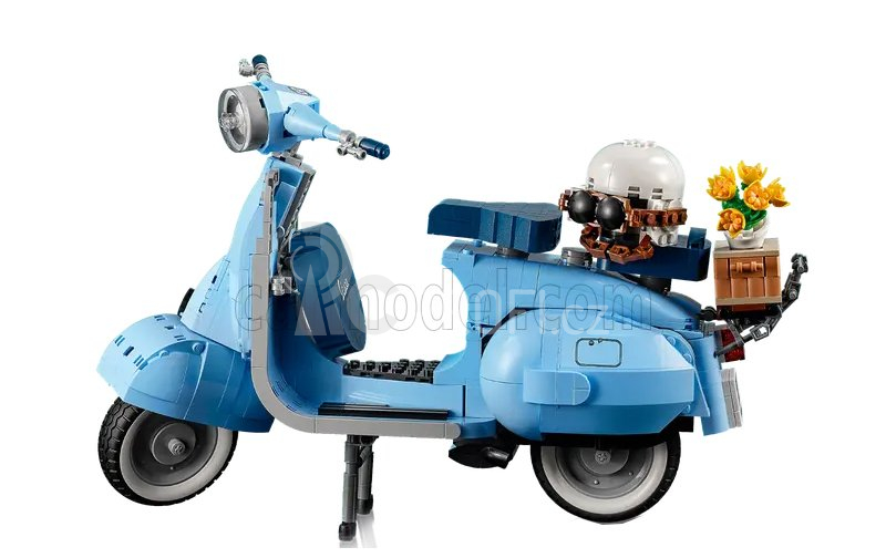Lego Piaggio Lego - Vespa 125 1960s - 1106 Pezzi - 1106 Pieces 1:6 Světle Modrá