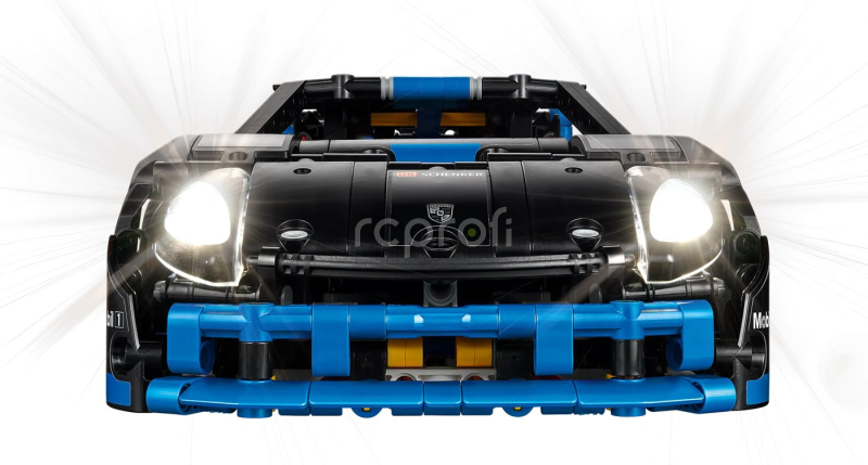 Lego Porsche Lego Technic - 718 Cayman Gt4 E-performance N 0 Racing 2022 1:12 Matná Černá Světle Modrá