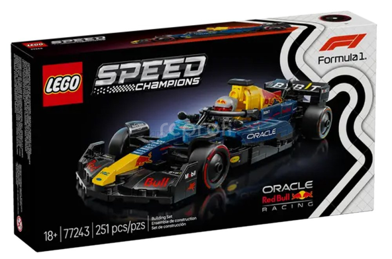 Lego Red bull Lego Speed Champion - F1  Rb20 Team Oracle Red Bull Racing Season 2024 - 251 Pezzi - 251 Pcs Modrá Černá Žlutá