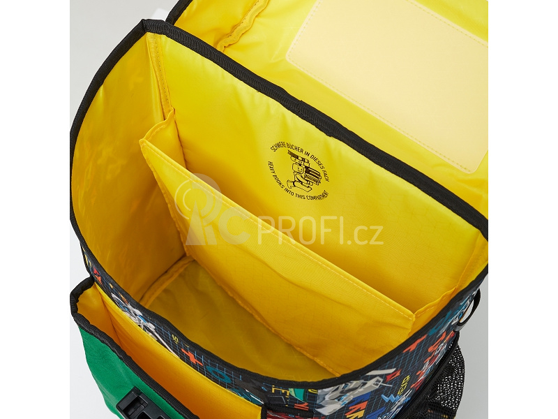 LEGO školní aktovka Easy, 3 dílný set - Ninjago Green