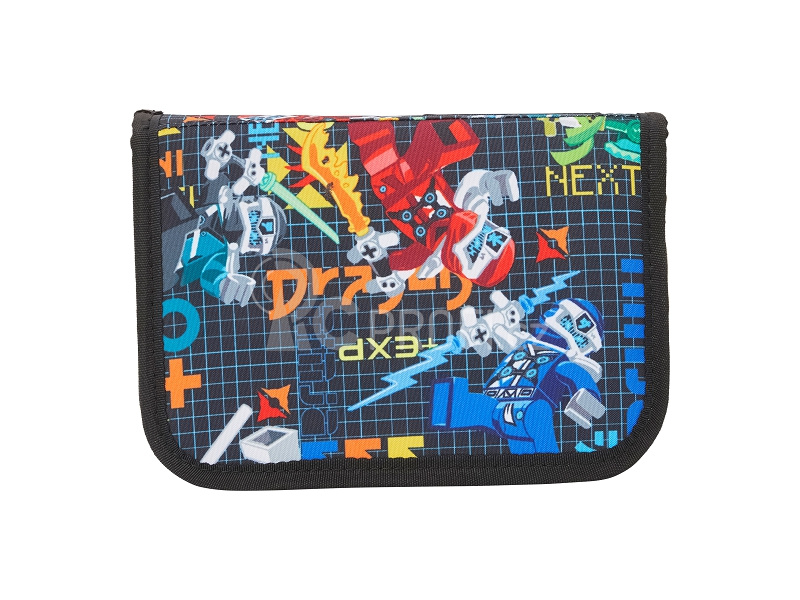 LEGO školní aktovka Easy, 3 dílný set - Ninjago Red