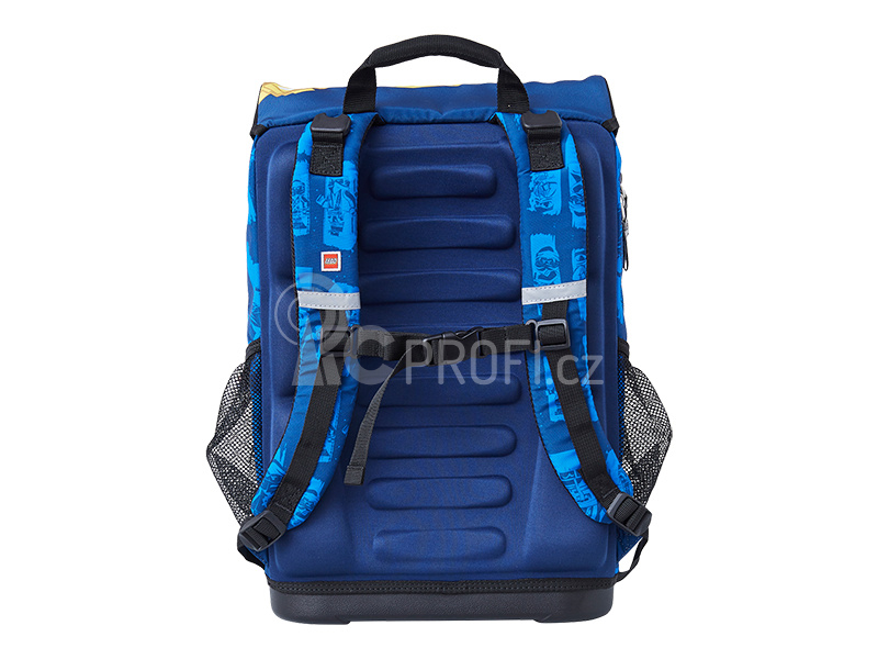 LEGO školní aktovka Maxi, 2 dílný set - Ninjago JAY of Lightning